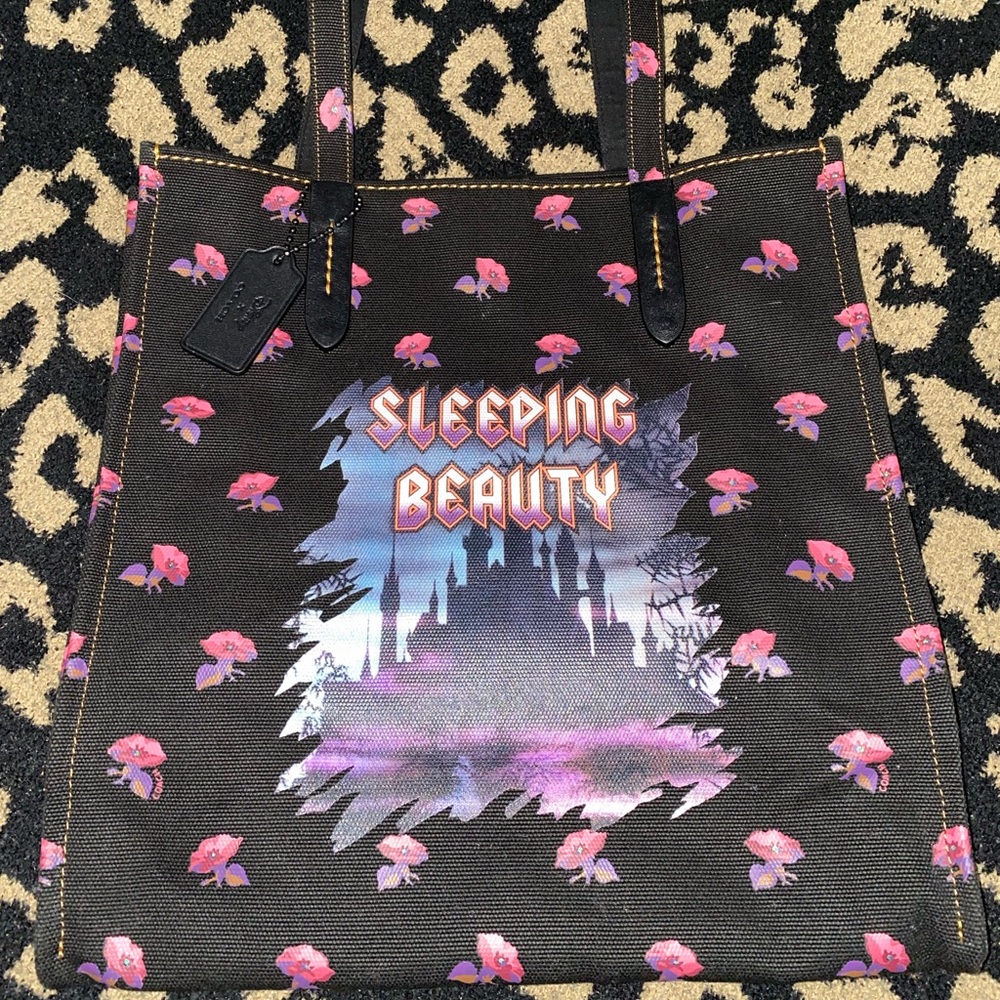 Coach x Disney Sleeping Beauty tote